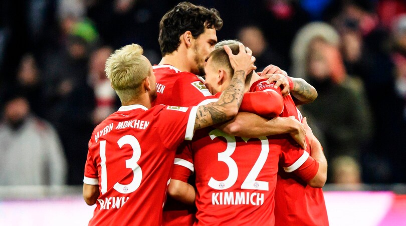 Bundesliga, Bayern sempre più solitario in testa: 3-0 all'Augusta