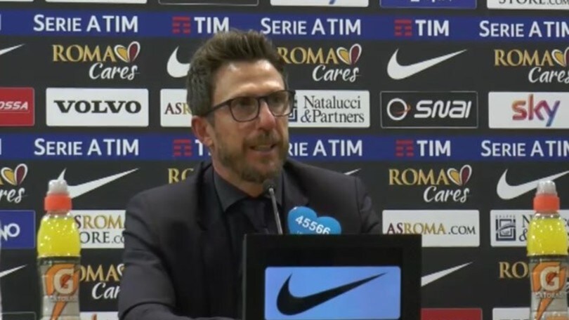 Di Francesco:"Abbiamo fatto una bella partita"