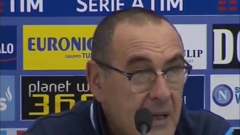 Sarri: "Io ct? No, faccio il politico.."