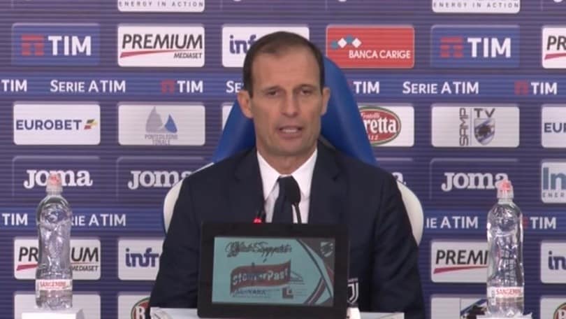 Allegri: "Ora dobbiamo lavorare tutti insieme con lucidità"