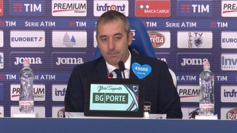 Giampaolo: "Grandi elogi ai miei ragazzi"