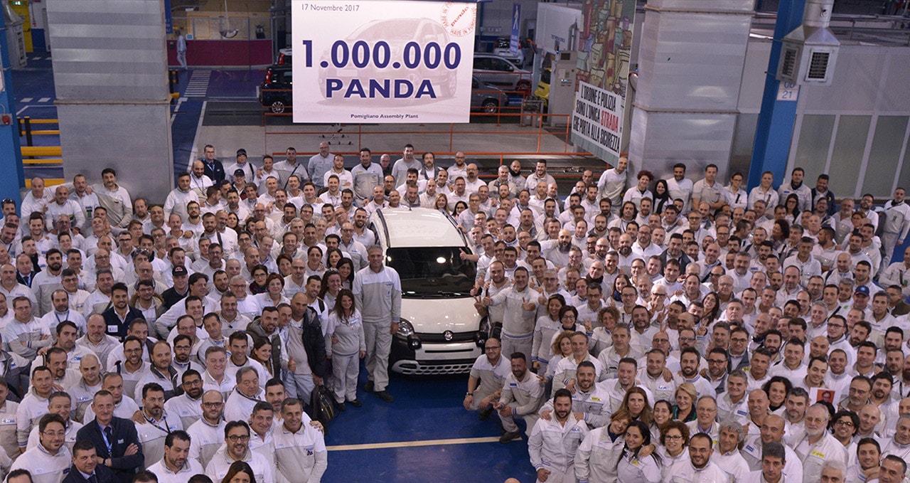 Panda, la quarta generazione a quota 1 milione