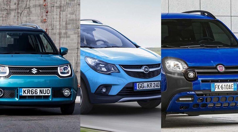 Mini SUV da città a confronto: Ignis, Karl Rocks e Panda City Cross