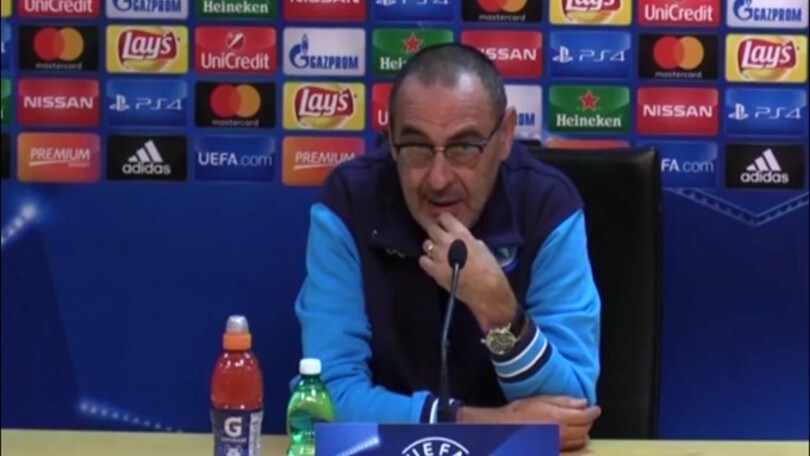 Sarri: "In campo con cuore ed anima"