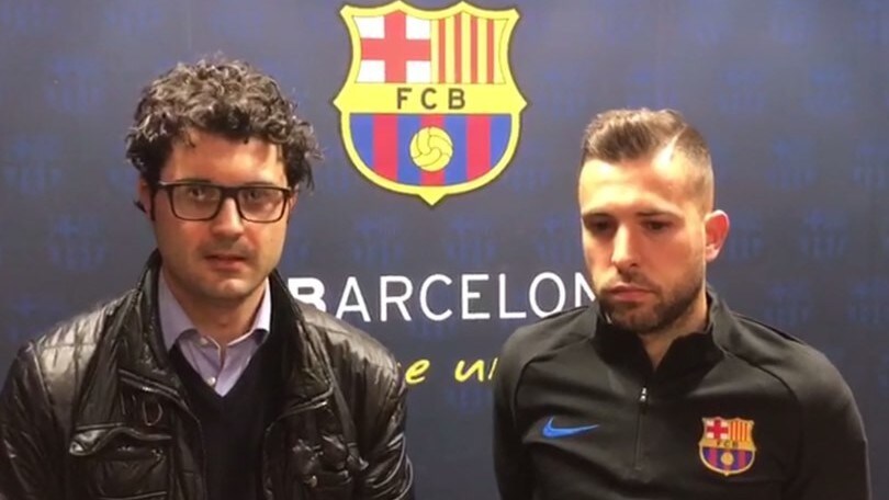 Intervista esclusiva a Jordi Alba su Tuttosport in edicola