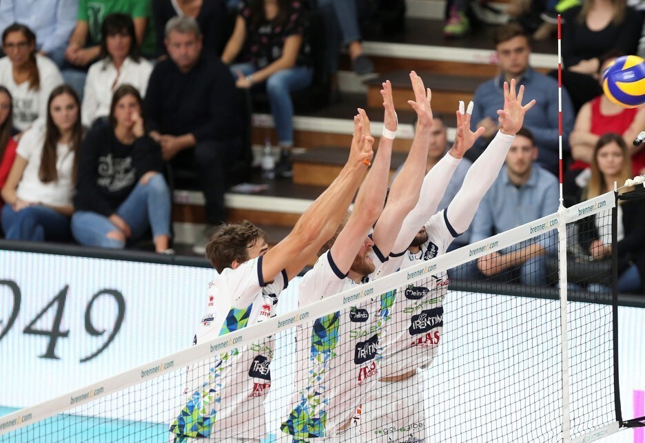 Volley: Superlega, l'8a giornata si chiude col posticipo Trento-Latina