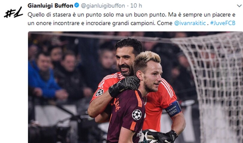 Juventus-Barcellona, cosa hanno scritto i bianconeri sui social?