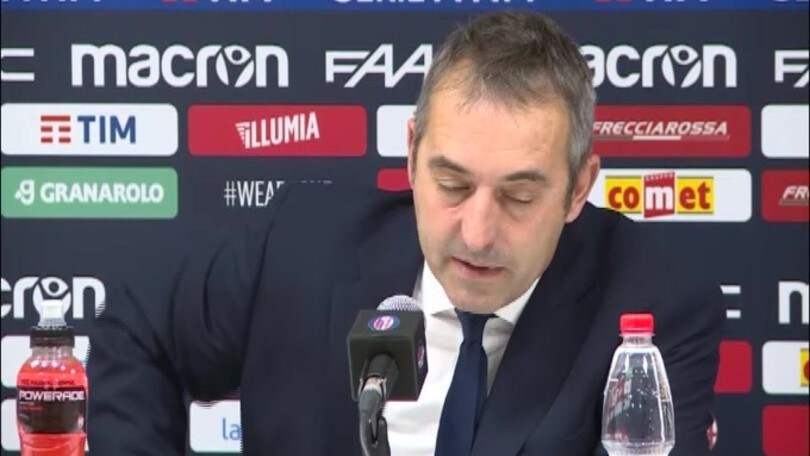 Giampaolo: "Ci sono tanti meriti del Bologna"