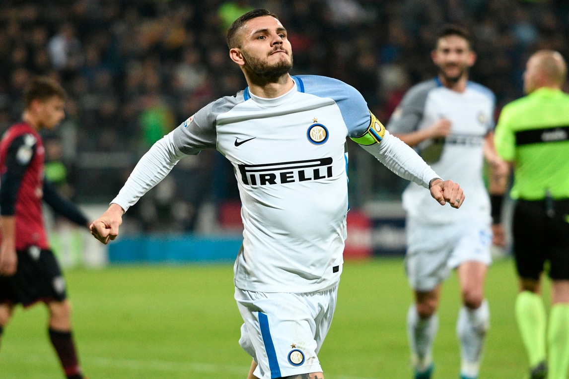 Serie A, Cagliari-Inter 1-3: Icardi show, segna anche Brozovic