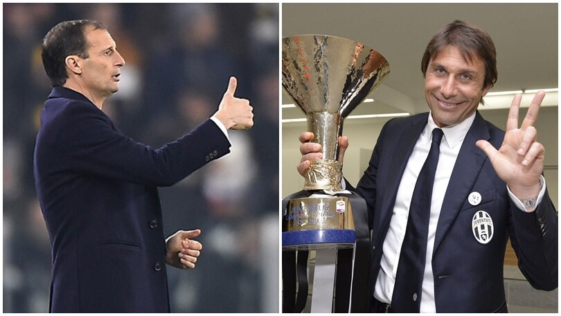 La Juventus di Allegri aggancia quella di Conte. E può superarla al San Paolo...