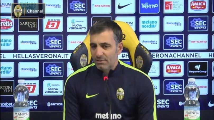 Pecchia: "Chievo squadra compatta e quadrata"