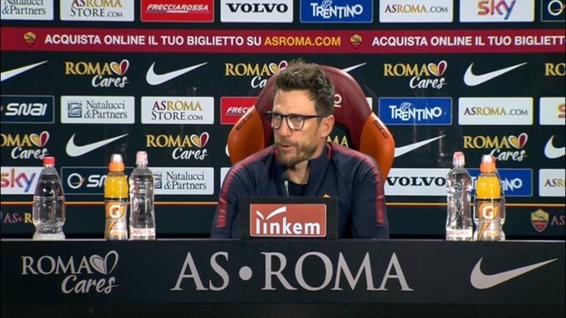 Di Francesco: "Napoli-Juve? Speriamo nel pari"