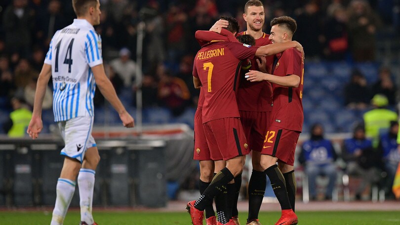 Serie A Roma-Spal 3-1, il tabellino