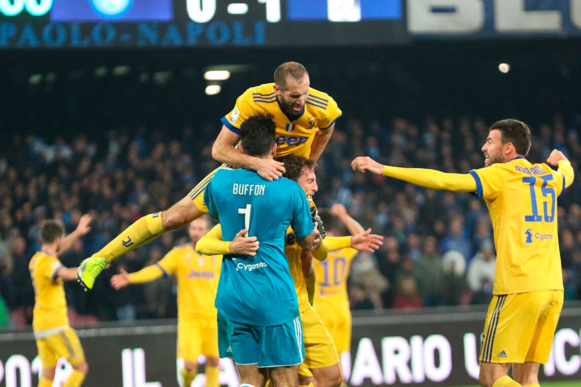 Napoli-Juventus 0-1, le pagelle dei bianconeri: Higuain leader