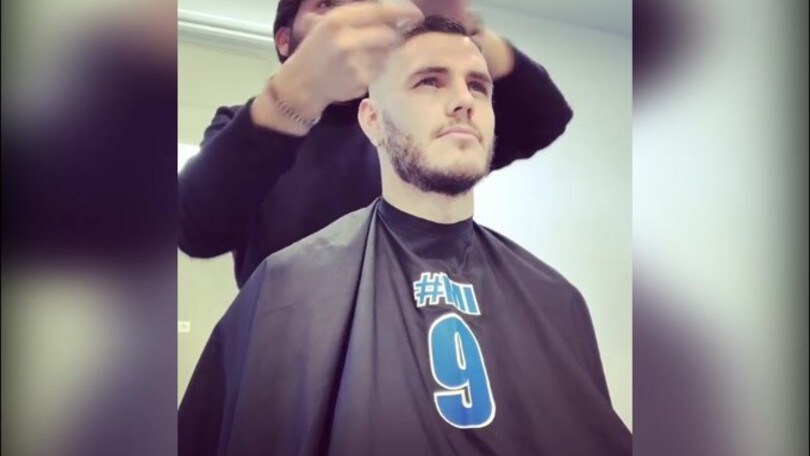 Inter, Icardi dal parrucchiere