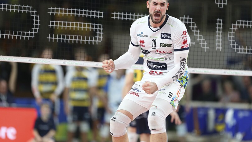 Volley: Superlega, Trento batte Modena al tie break, Lube e Perugia ok