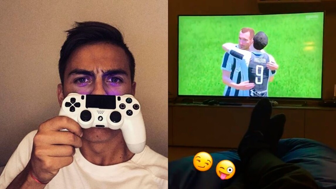 Dybala sceglie la Juventus anche a Fifa. E segna con Mandzukic!