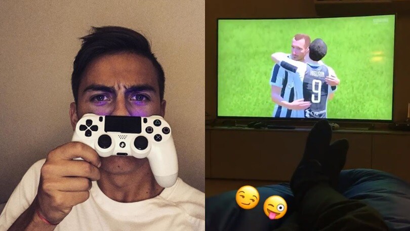 Dybala sceglie la Juventus anche a Fifa. E segna con Mandzukic!