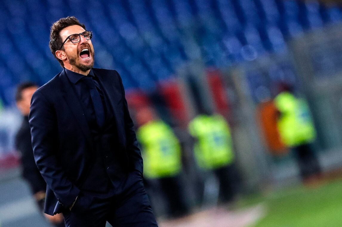 Roma, Di Francesco: «Niente calcoli, l'obiettivo sono gli ottavi»