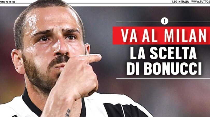 Venti di Bonucci al Milan: la media voto in Serie A è di 5,35