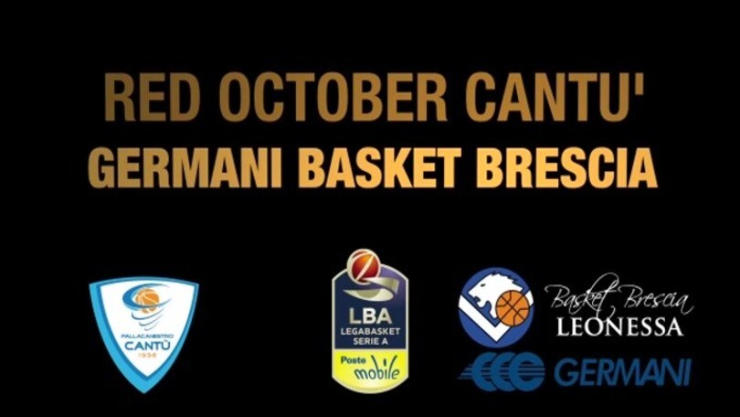 Red October Cantù-Germani Basket Brescia