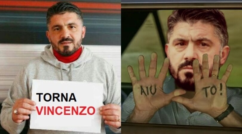 Gattuso, altro flop. Il Milan perde col Rijeka e il web non perdona