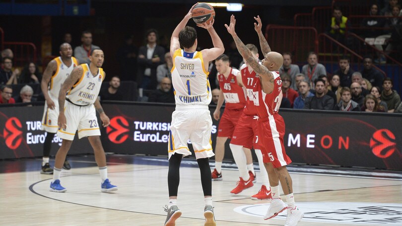 Eurolega, Shved è implacabile: il Khimki sbanca il Forum