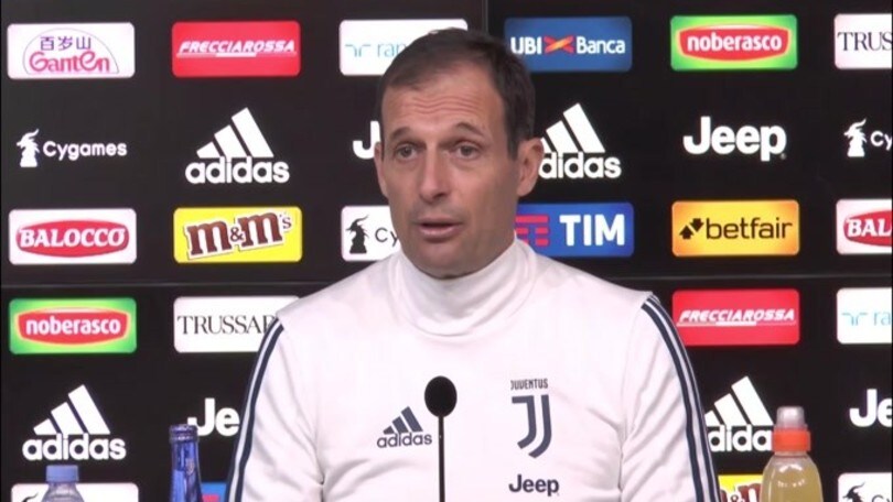 Allegri: "Con l'Inter gara stimolante. Hanno numeri pazzeschi"