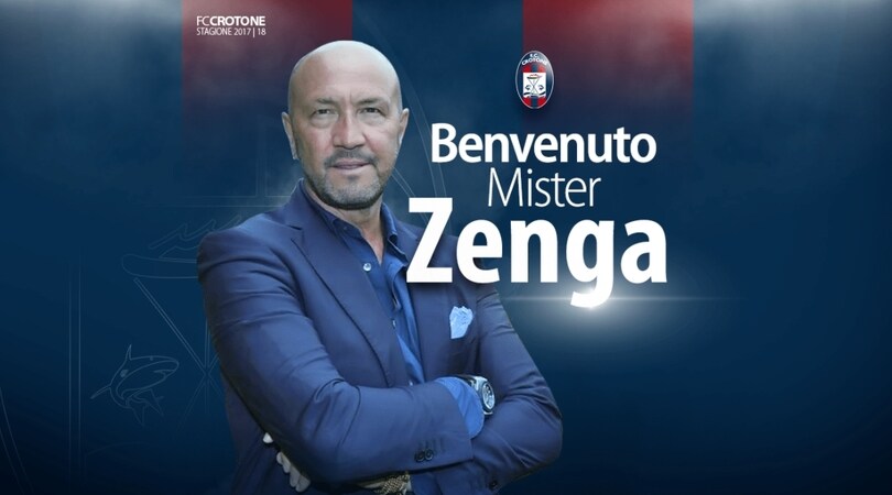 Crotone, ufficiale: Zenga è il nuovo allenatore