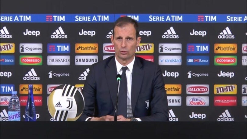 Allegri: "Non siamo al top, ma sono contento"