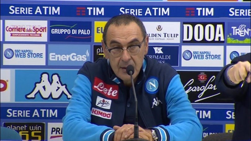 Sarri: "Ho visto dei passi in avanti della squadra"