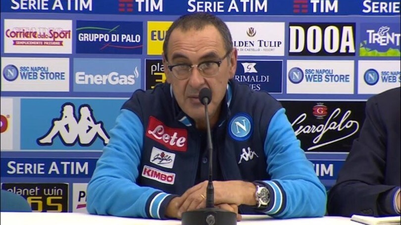 Sarri: "Squadra stanca? Ora corriamo piu' di prima"