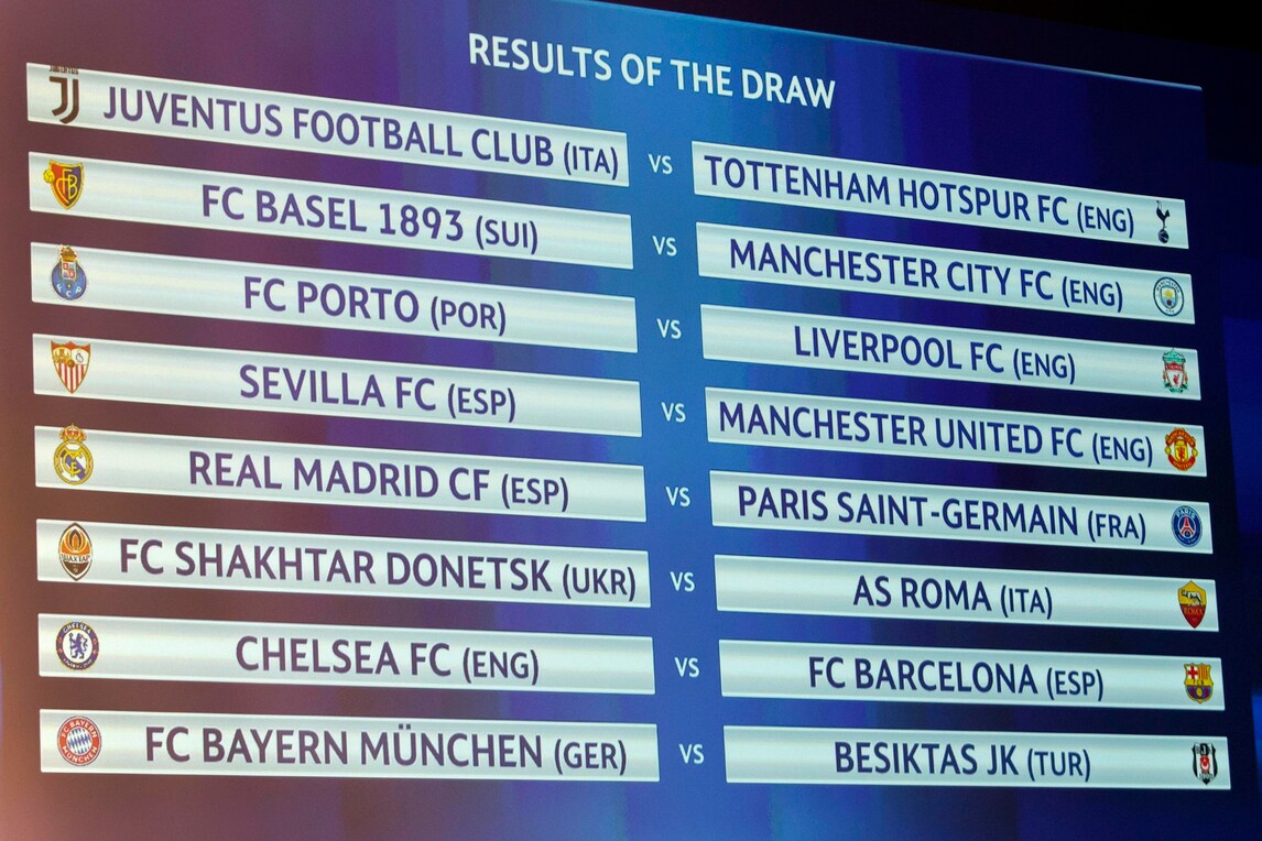 Champions League, i sorteggi: la Juventus pesca il Tottenham
