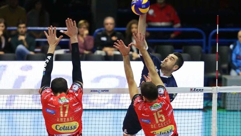 Volley: Superlega, nell'11a vincono Perugia, Modena, Trento, Verona e Piacenza