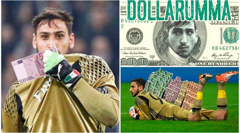 Sei milioni di... pressioni psicologiche: sul web torna "Dollarumma"
