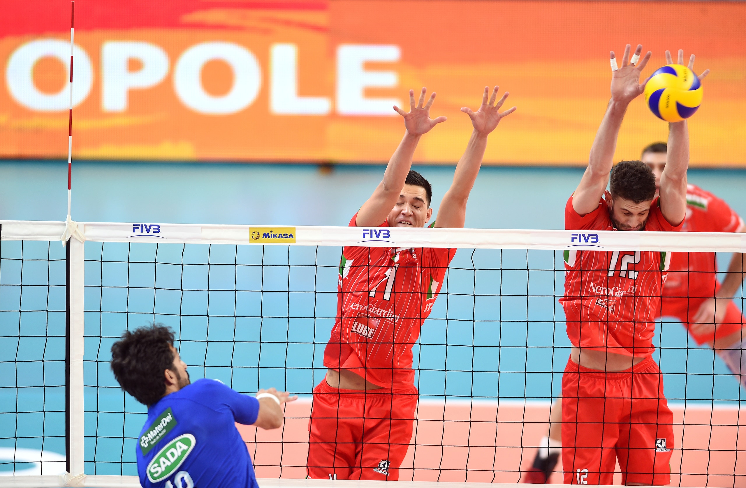 Volley: Mondiale per Club, la Lube travolgente all'esordio contro il Cruzeiro