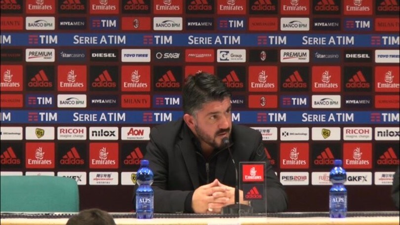Gattuso: "Fischi a Donnarumma? Non posso cambiare testa ai tifosi"