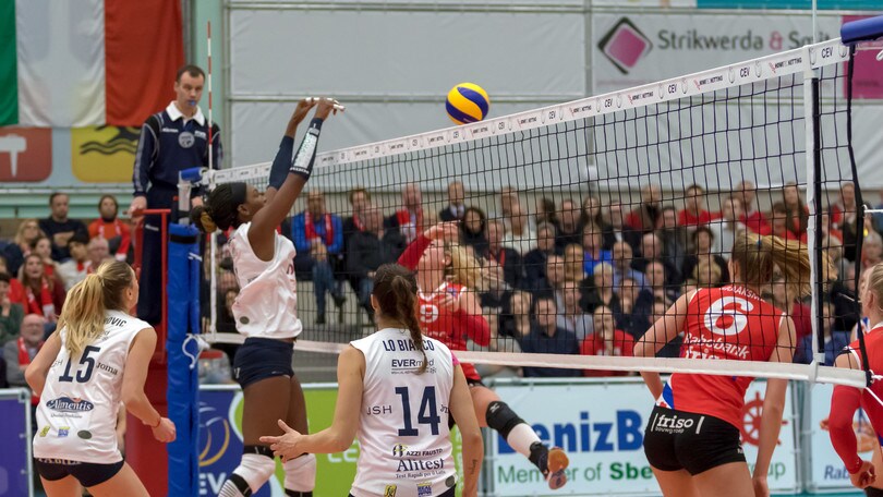 Volley: Cev Cup, Casalmaggiore vince nettamente l'andata dei 16i
