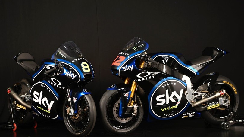 Moto2 e Moto3: svelate le nuove livree dello Sky Racing Team VR46