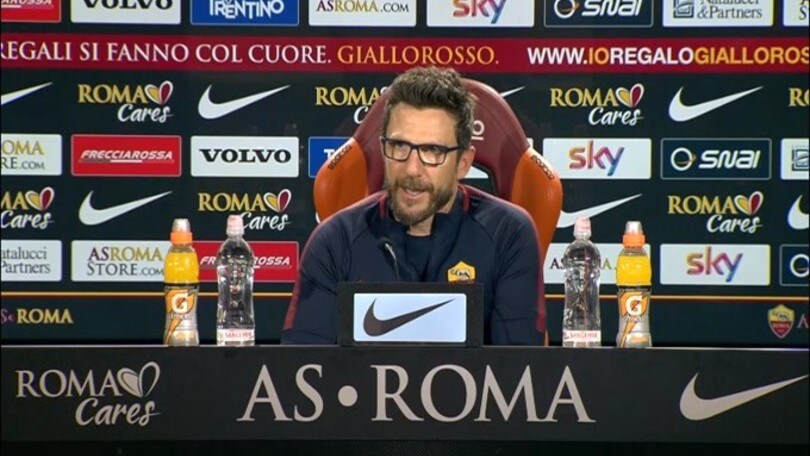 Di Francesco: "Occasioni fallite? Aspetto che si allena sul campo"