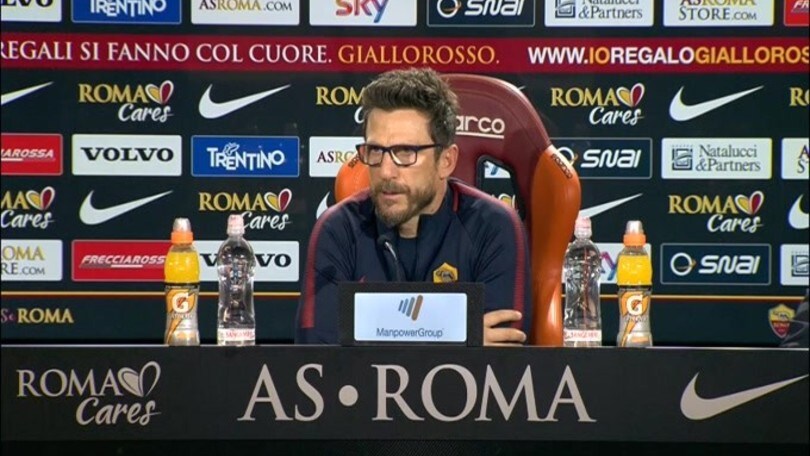 Di Francesco: "Nainggolan potrebbe giocare nonostante la diffida"
