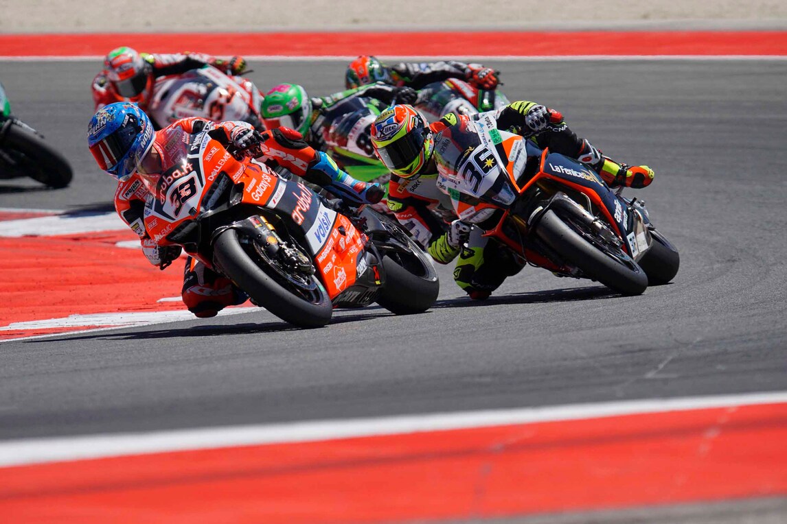 Sbk, Gamarino in pista con il Team Grillini