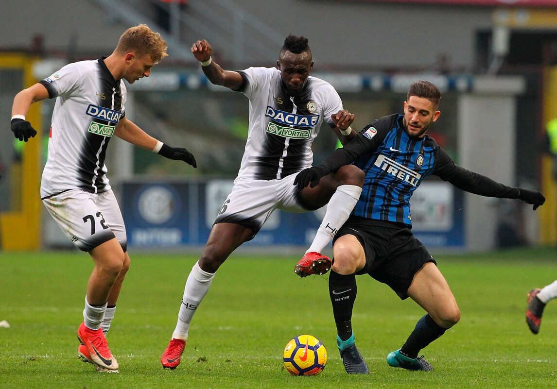 Serie A Inter-Udinese 1-3, il tabellino