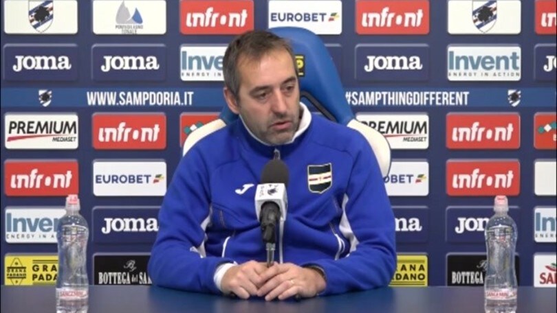 Giampaolo: "In campo al 100% delle nostre possibilità senza gestire le gare"