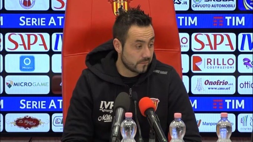 De Zerbi: "Sono l'anello debole ora e sparare su di me è facile"