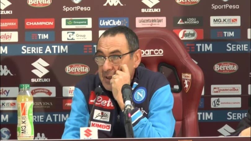 Sarri: "Il gol all'inizio ha messo in discesa tutto"