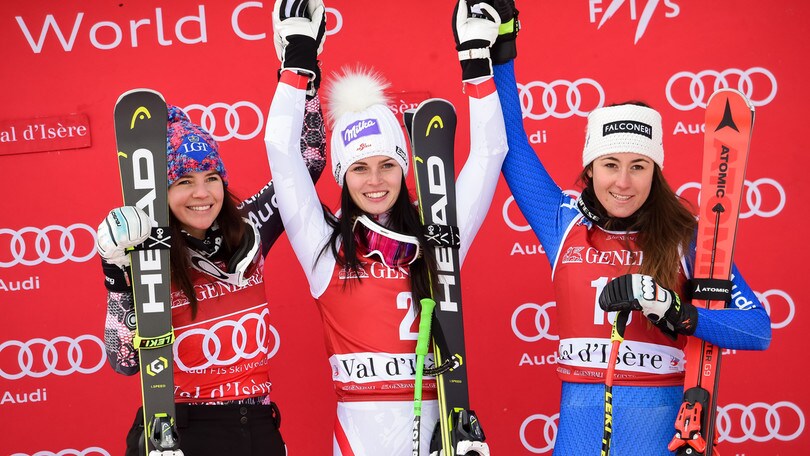 Sci, Super G Val d'Isere: Goggia terza