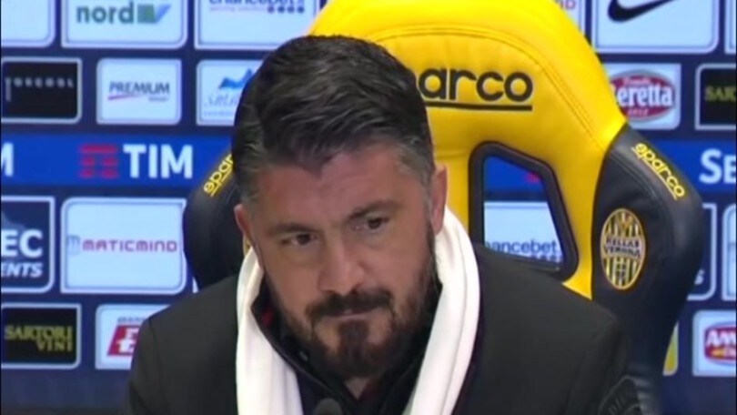 Gattuso: "Crolliamo alla prima difficoltà"