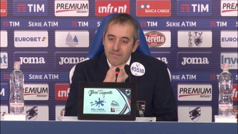 Giampaolo ammette: "Sassuolo piu' brillante di noi"