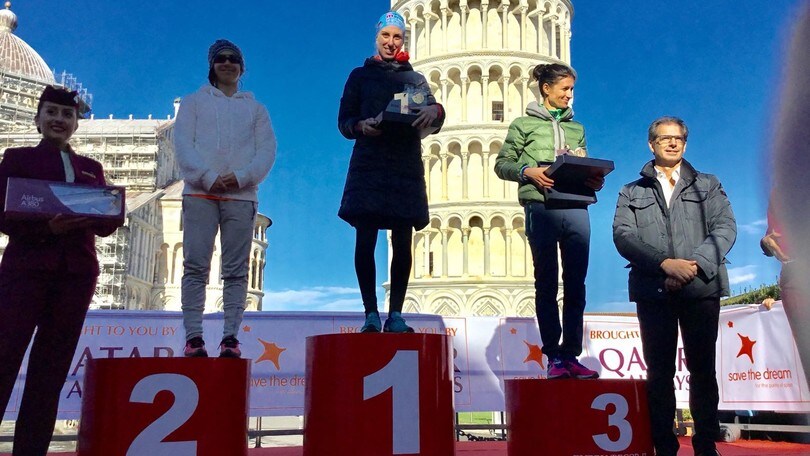 Antonino Lollo e Nikolina Sustic i campioni della 19^ PisaMarathon
